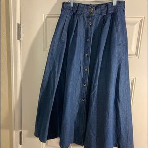 Ashley Hill denim skirt